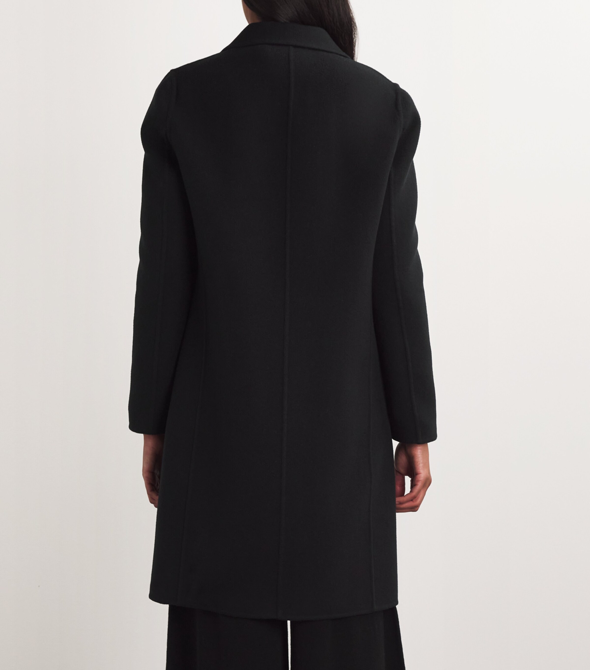 Cashmere Coat RU6432 BLACK Image 4