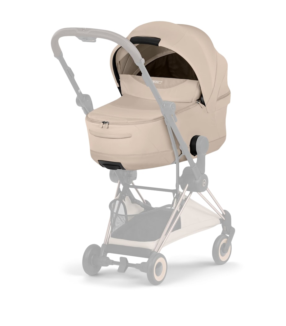 Cybex MIOS Fold Lux Carrycot Style Collection Cozy Beige Image 2