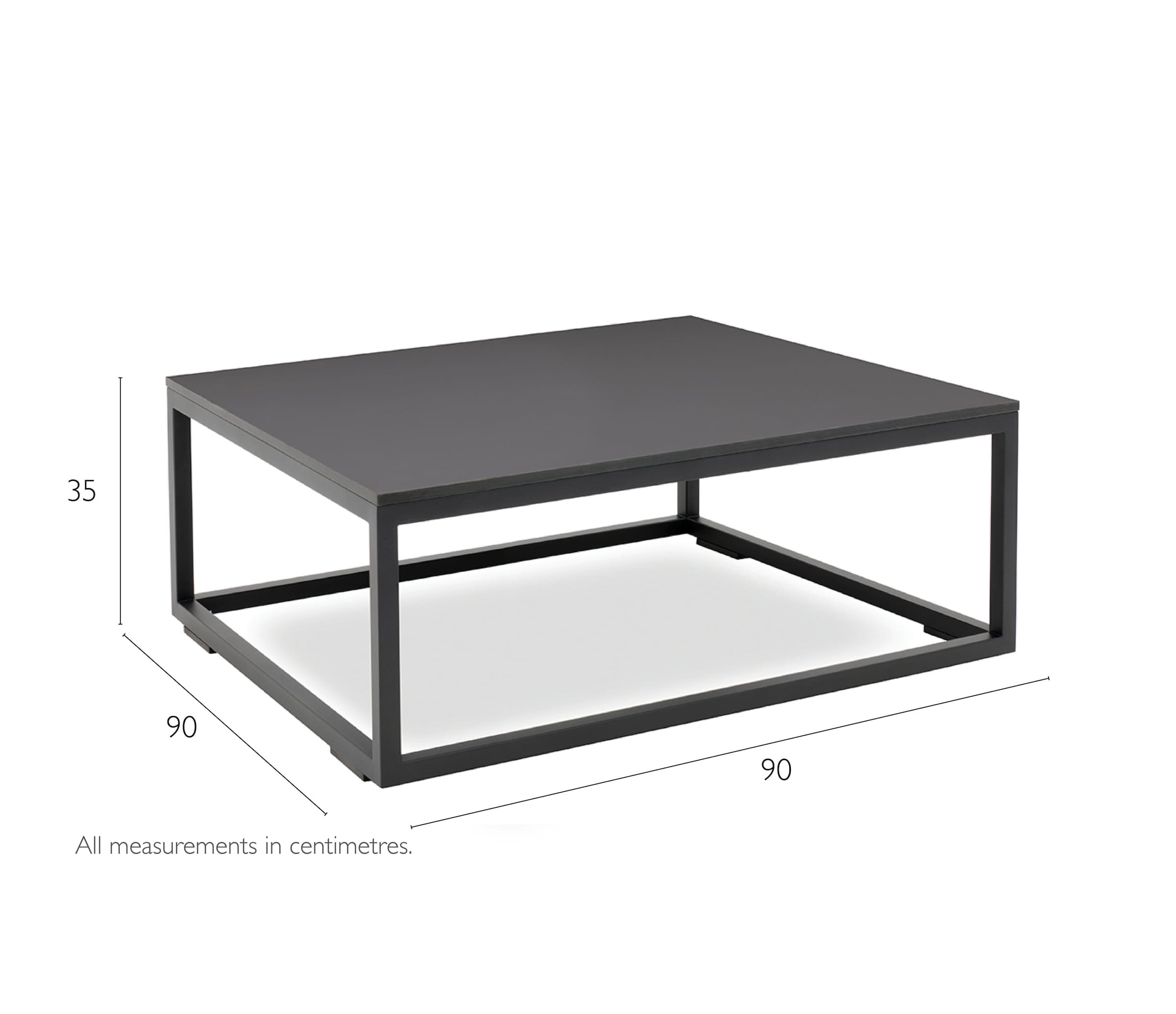 Latitude Outdoor Coffee Table ANTHRACITE Image 4