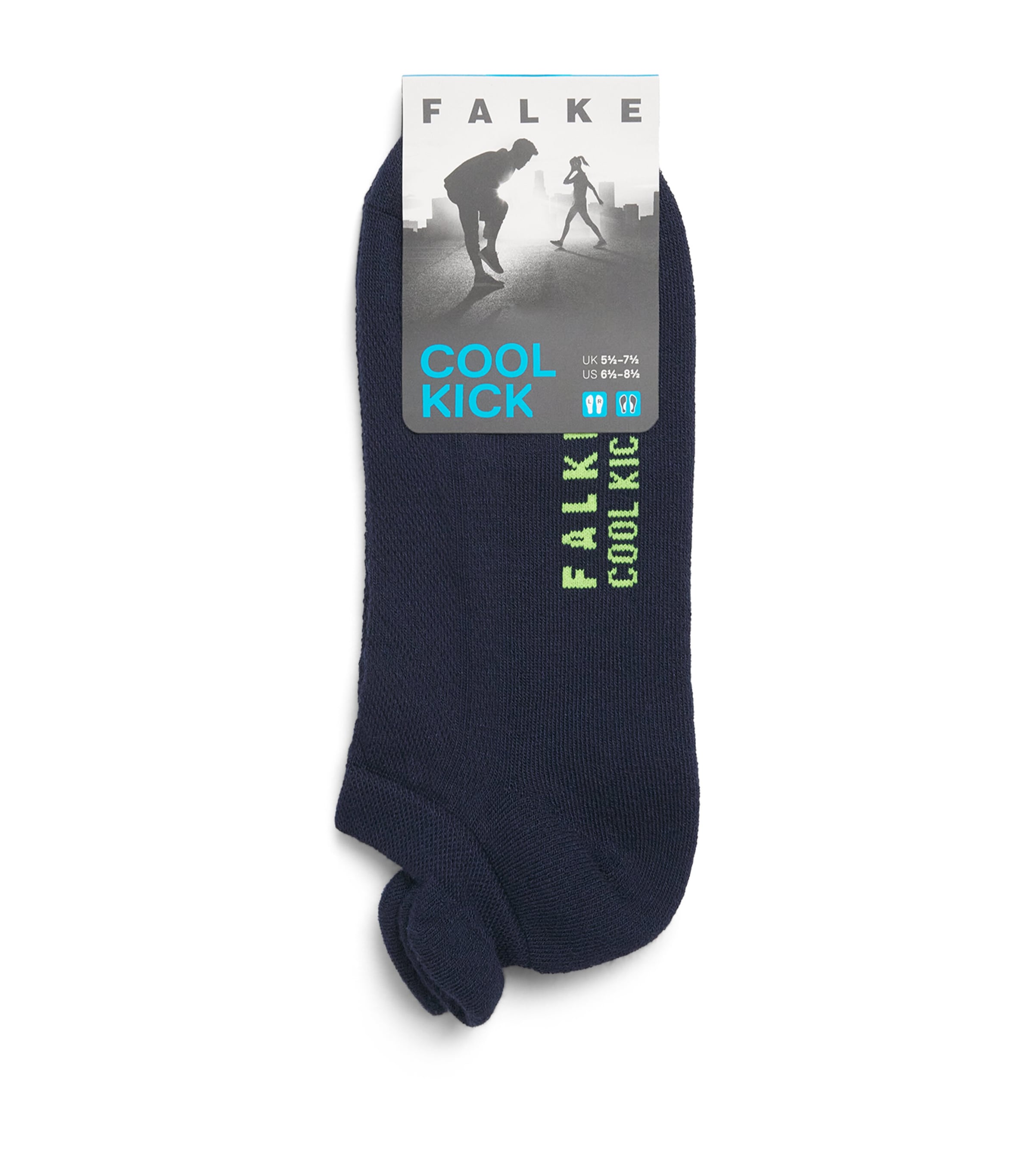 Falke Mens Cool Kick Socks Marine Image 1