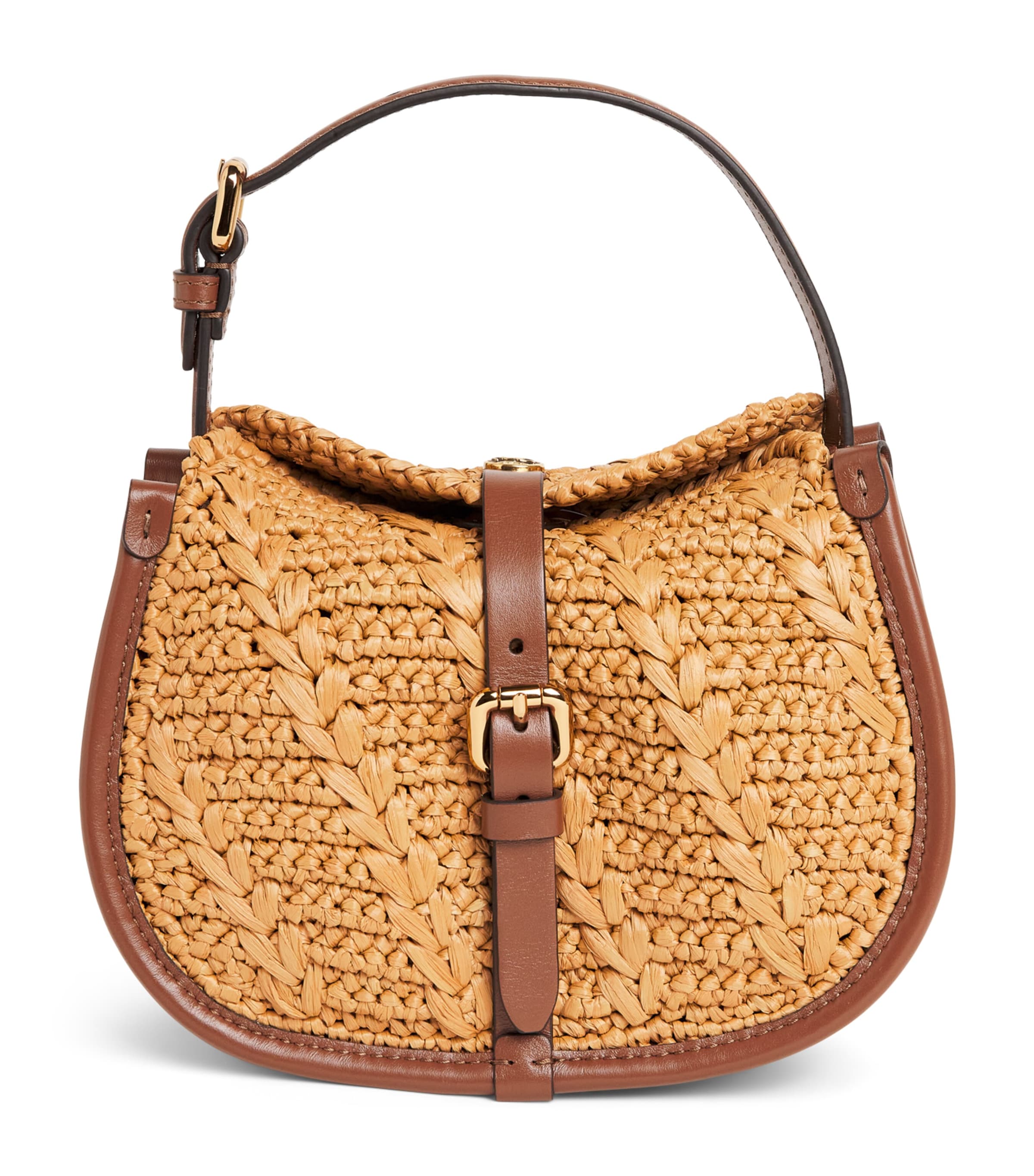 Raffia Pony Cross-Body Bag Y0412 Image 1