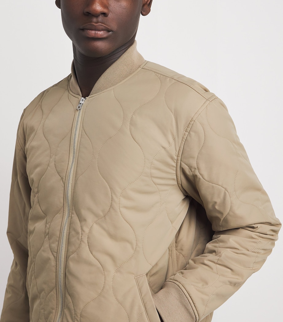 Quilted Blix Bomber Jacket CARIBOU Image 6