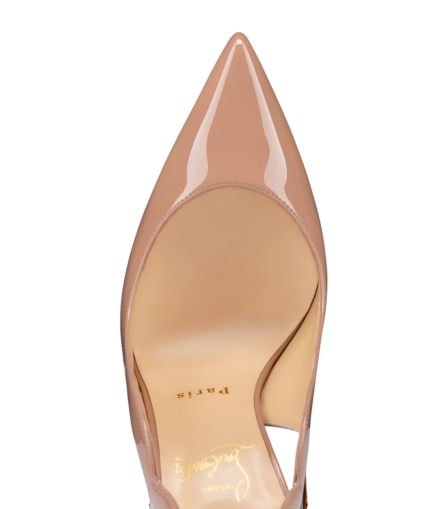 Christian Louboutin Hot Chick Sling Patent Slingback Pumps 100 Image 5