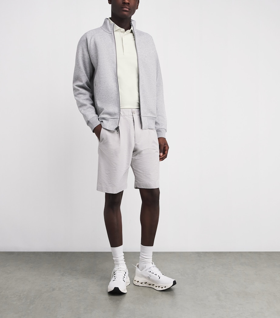 Stretch-Cotton Tailored Fit Performance Polo Shirt STONE PEBBLE Image 2