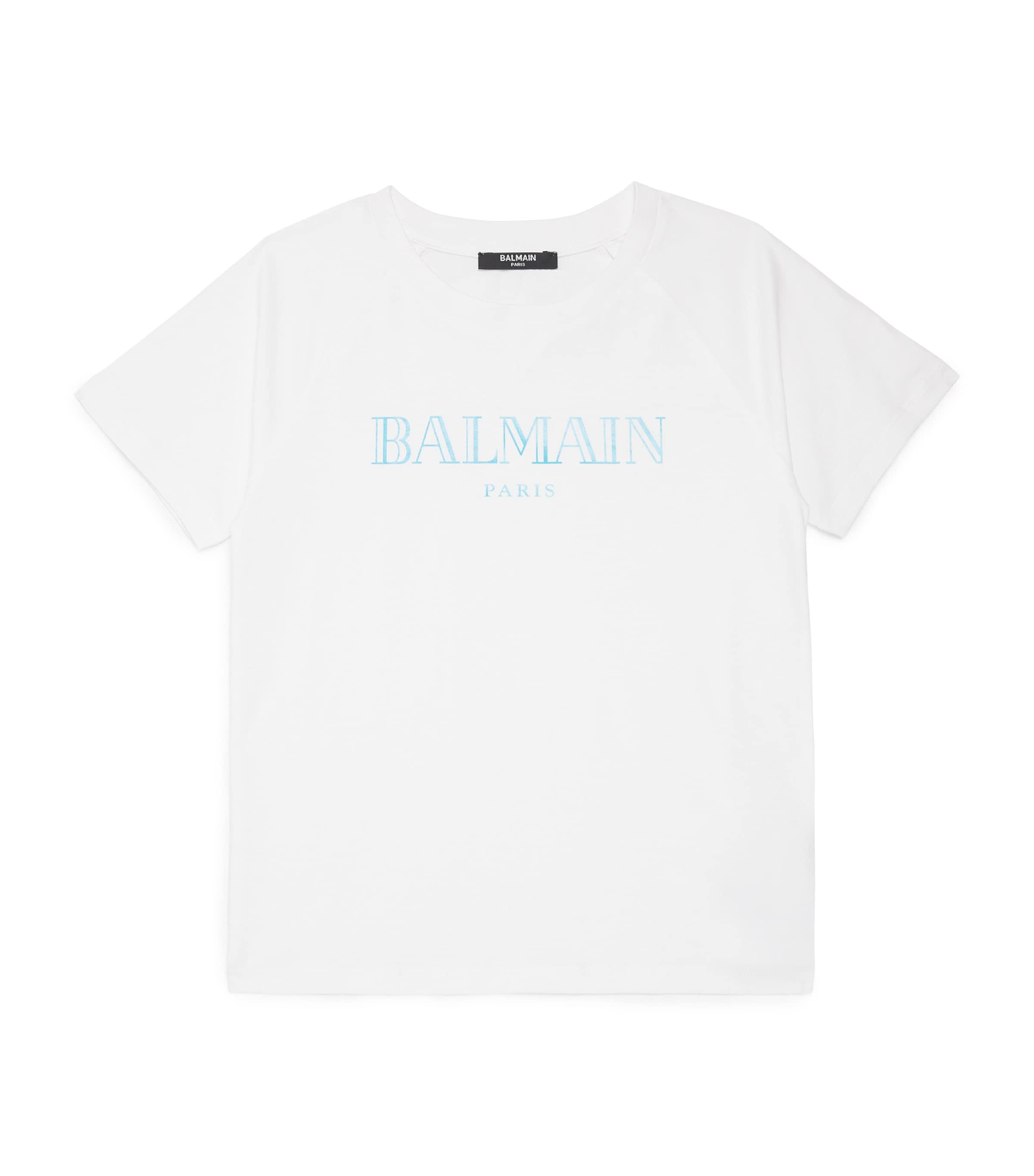 BALMAIN COTTON BIG LOGO T-SHIRT