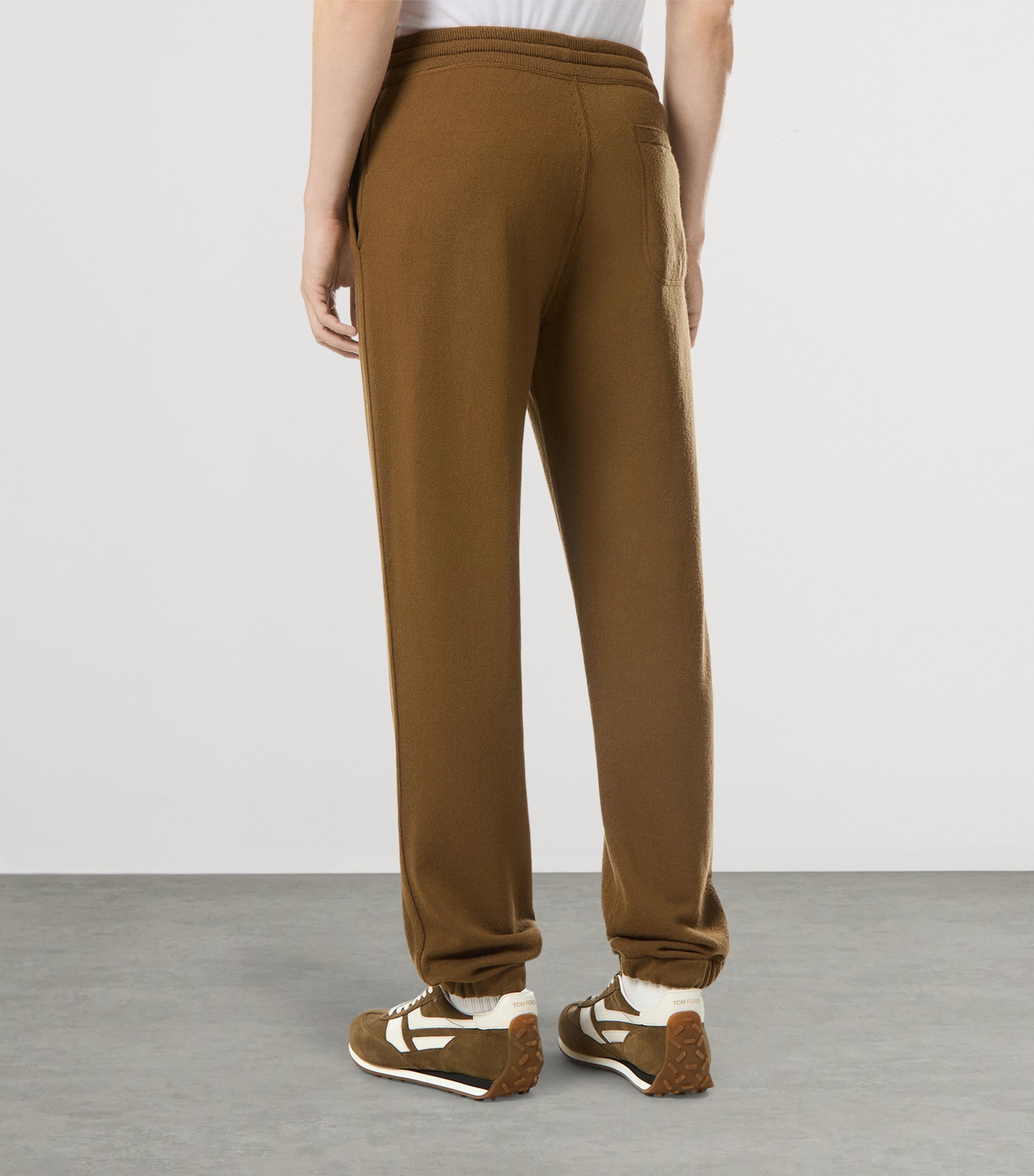 Cashmere-Wool Drawstring Sweatpants EBN Image 3