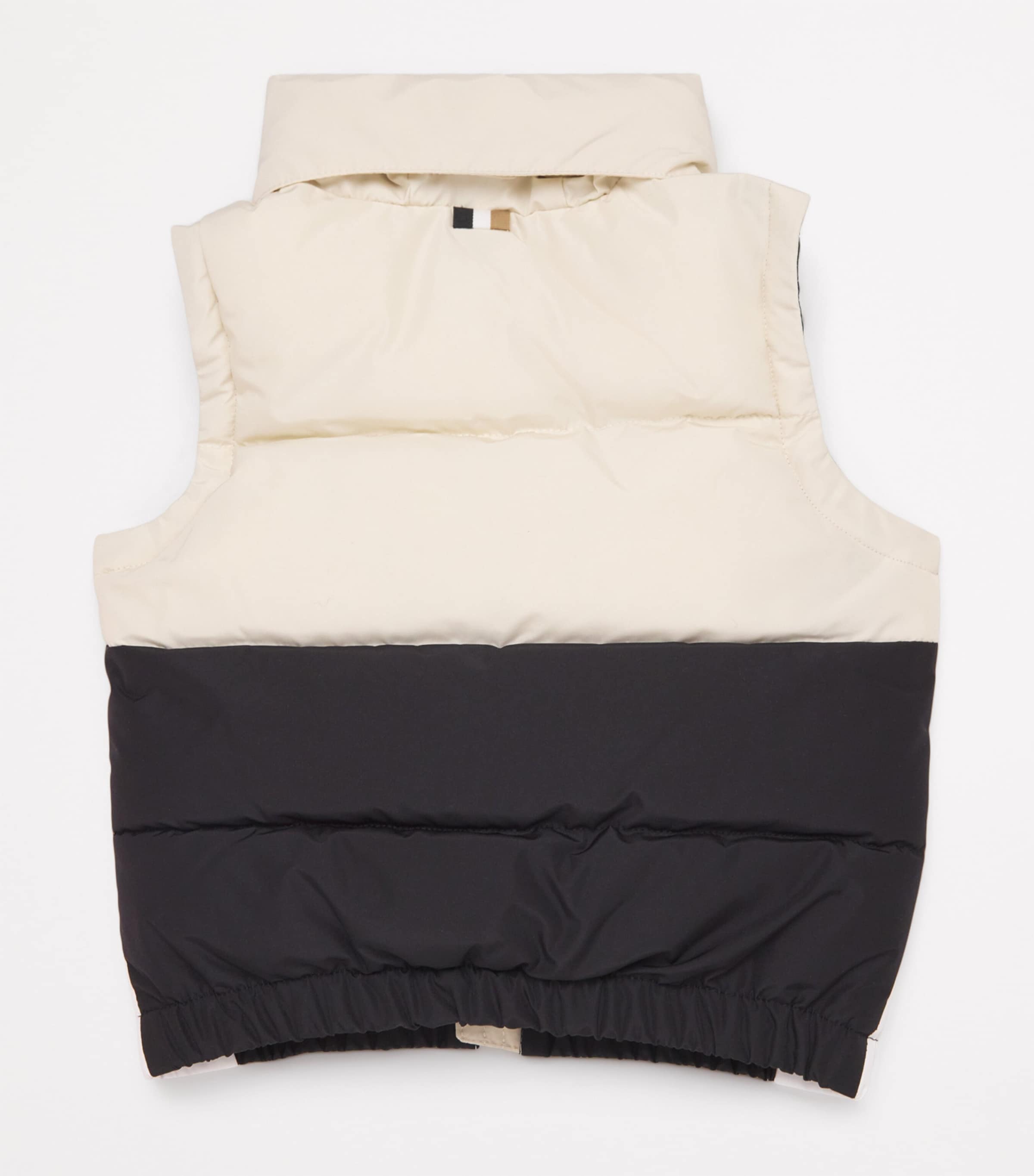 Logo Padded Gilet (3-18 Months) 21C SAND Image 2