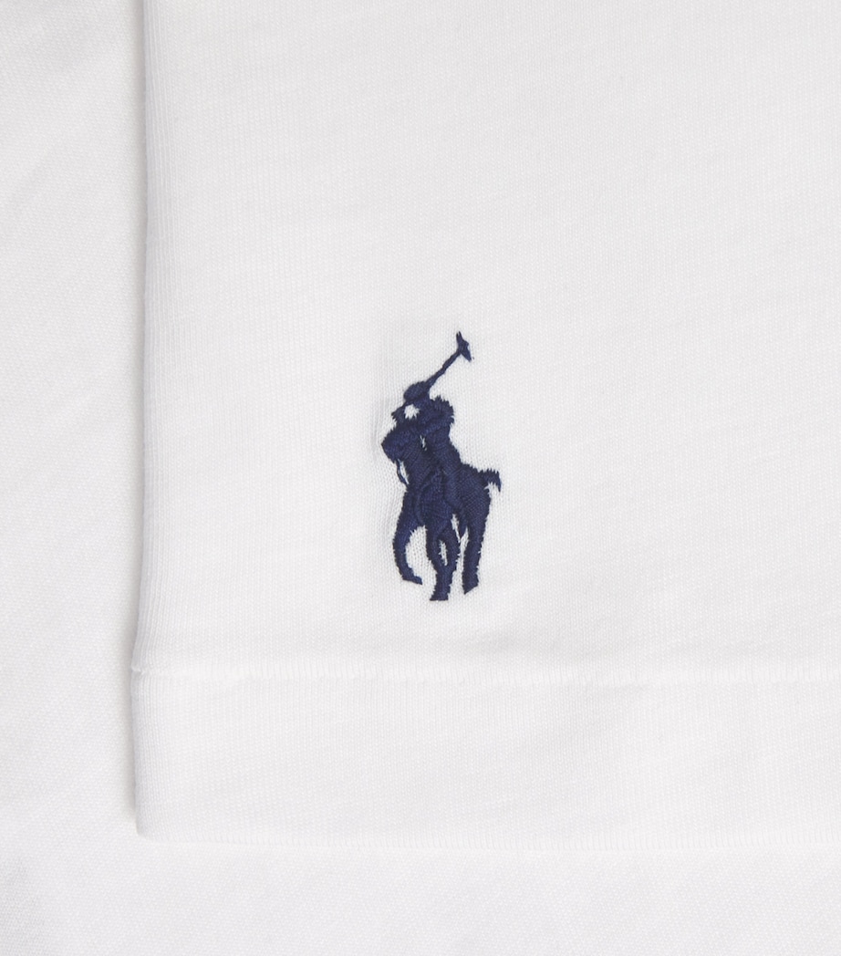 Polo Ralph Lauren Mens x Wimbledon Printed T-Shirt White Image 6