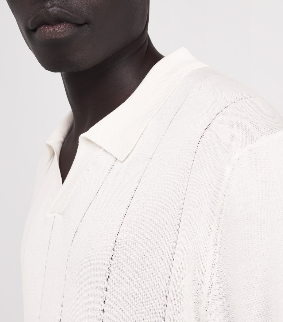 Cotton Milano Knit Jacket 02 WHITE Image 6