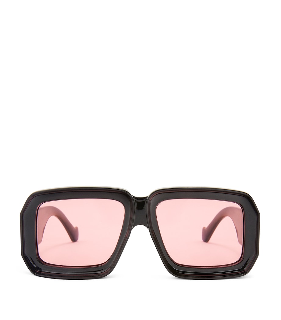 LOEWE x Paula’s Ibiza Diving Mask Sunglasses Shiny Black Image 1