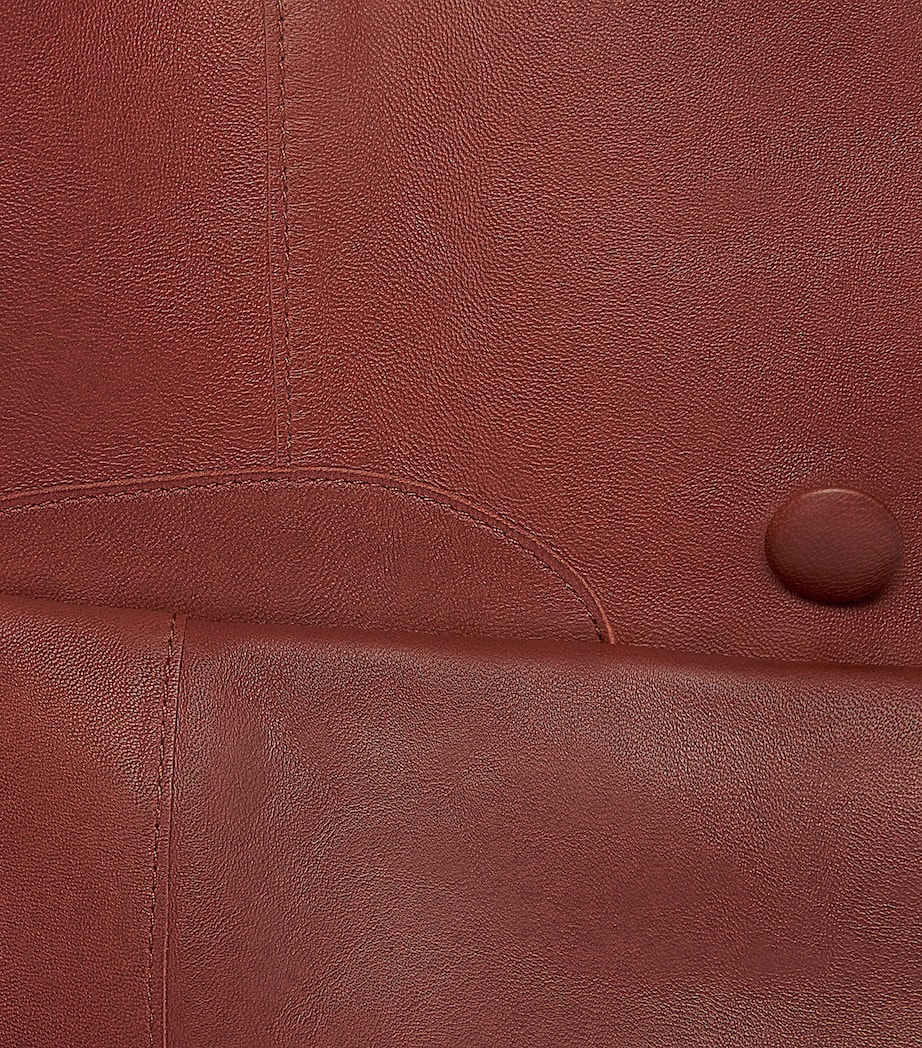 Rani Leather Jacket WHISKEY Image 5