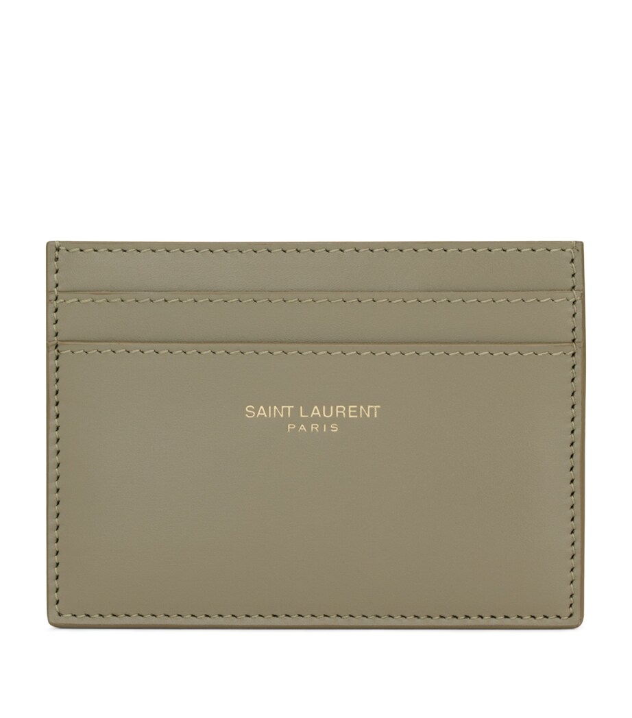 Saint Laurent Leather Card Holder Image 1