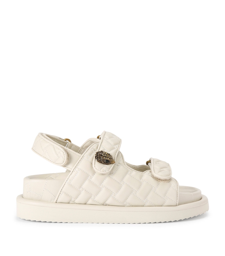 Kurt Geiger London Quilted Orson Sandals Bone Image 3