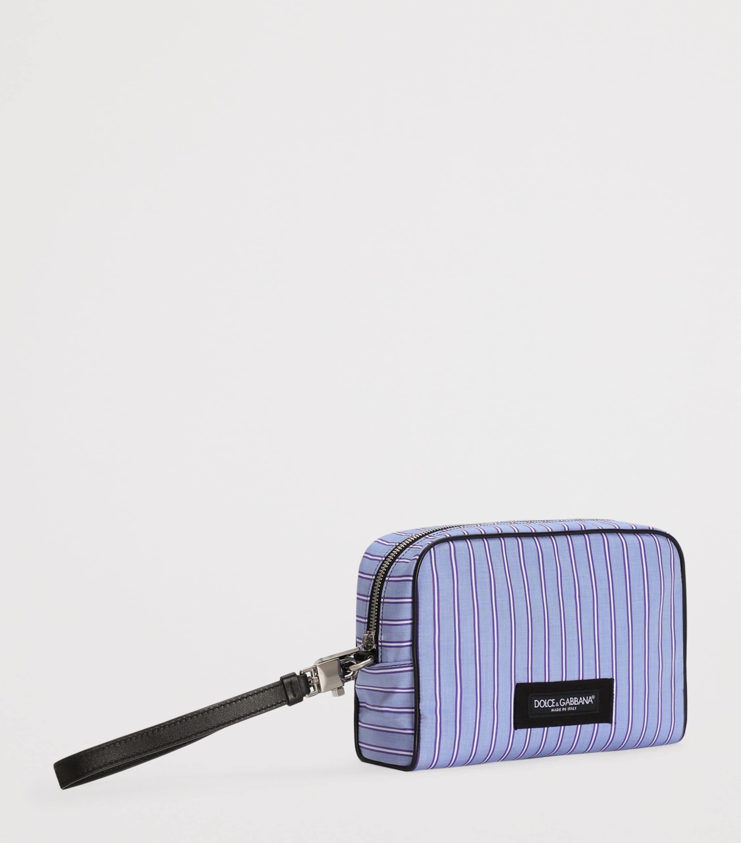 Dolce&Gabbana Cotton Stripe Clutch Bag Multicolor Azz Image 3