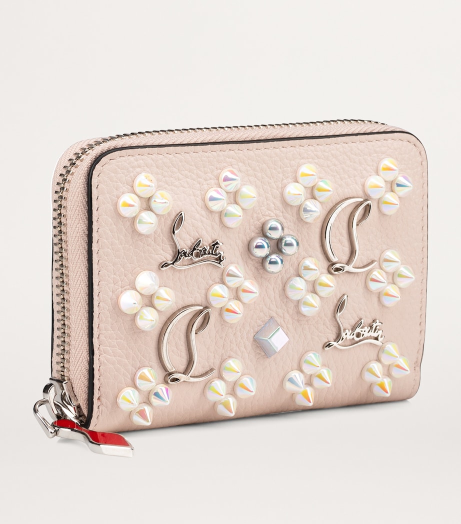 Panettone Calf Leather Embellished Coin Purse F609 Image 4