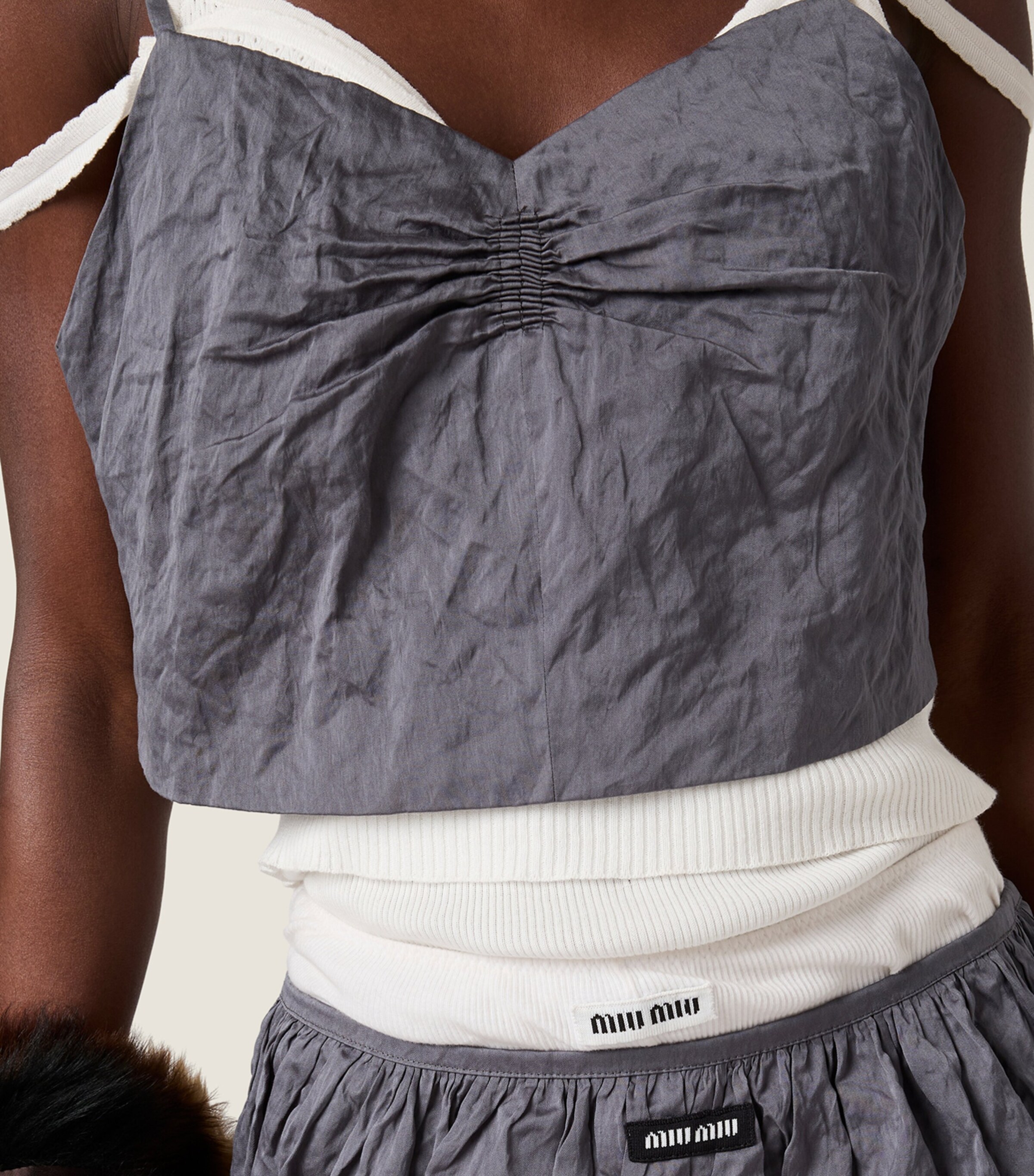 Duchesse Gathered Top F0D65 Image 5