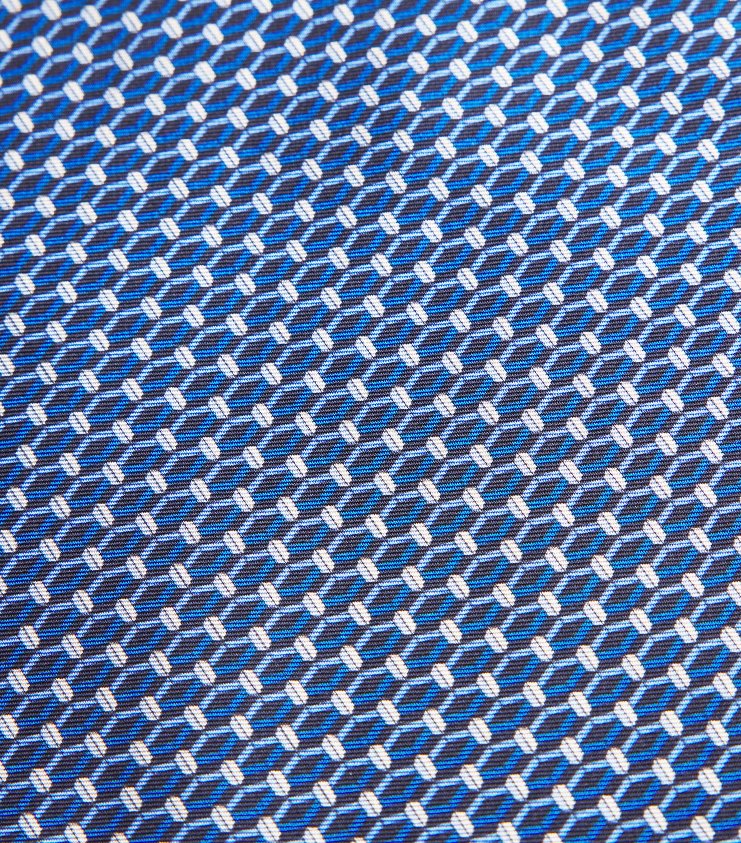 Canali Silk Jacquard Pocket Square Image 4