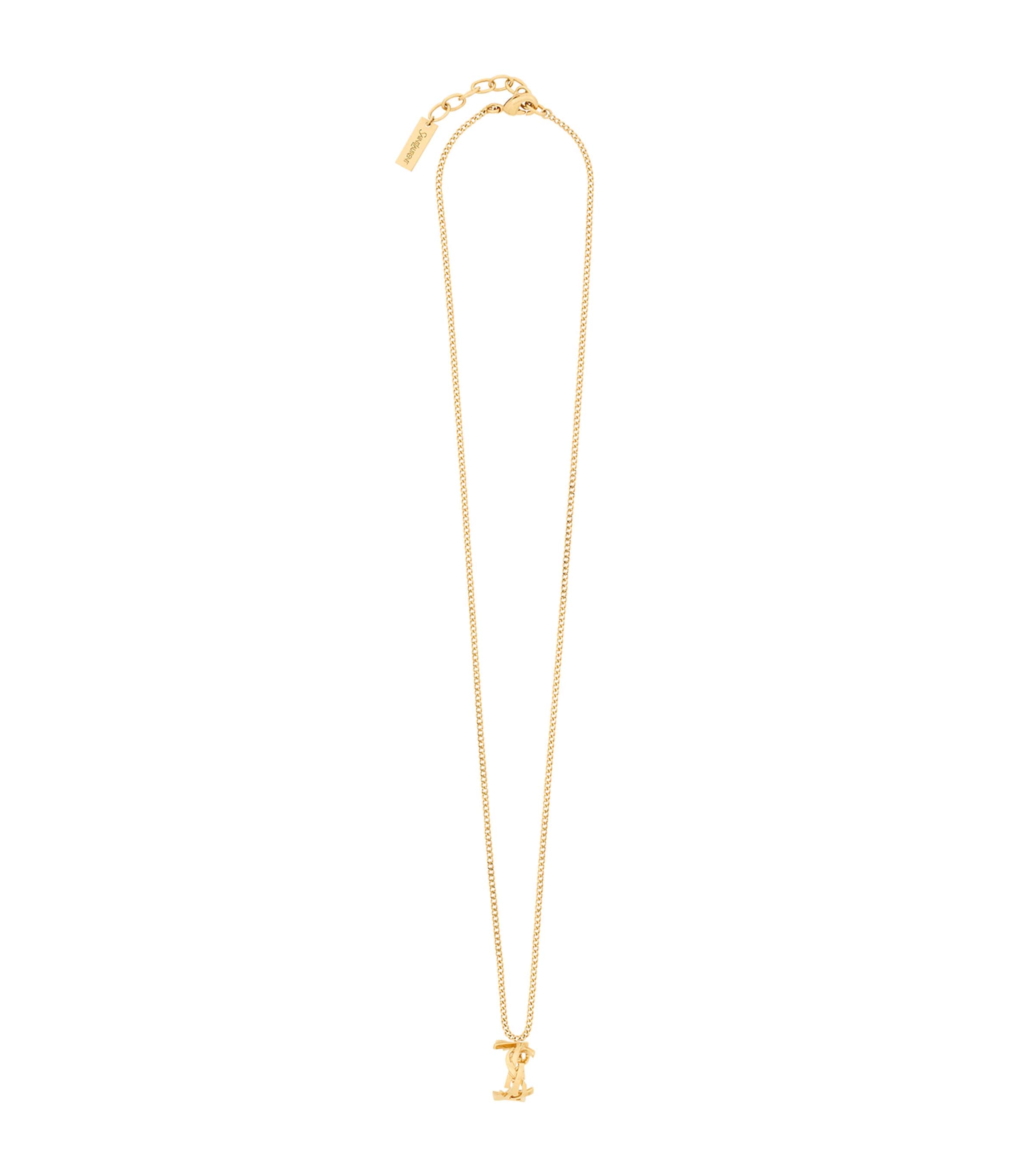 Saint Laurent Twist Cassandre Necklace Harrods AE