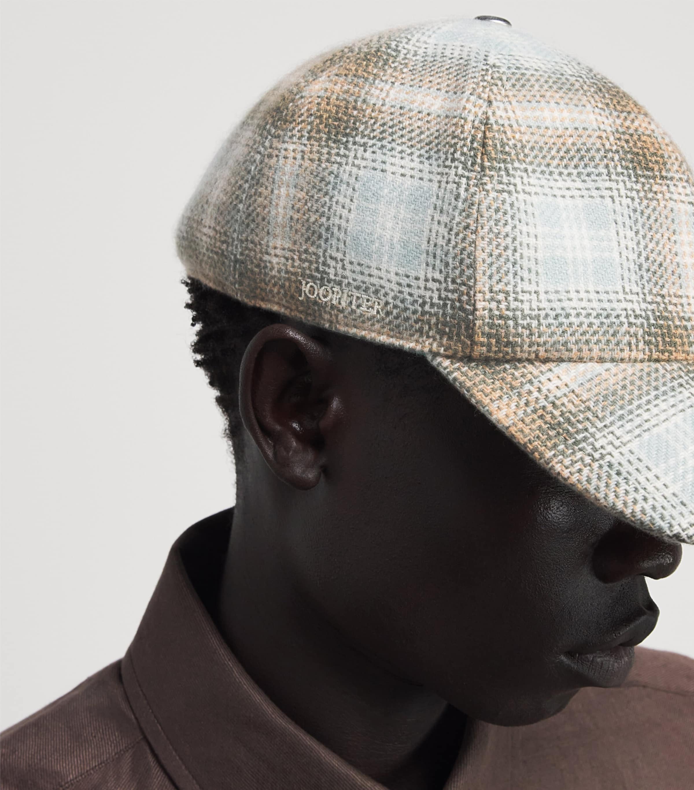 GOD'S TRUE CASHMERE x JOOPITER Cashmere Denim Fincher Cap Emerald Image 2