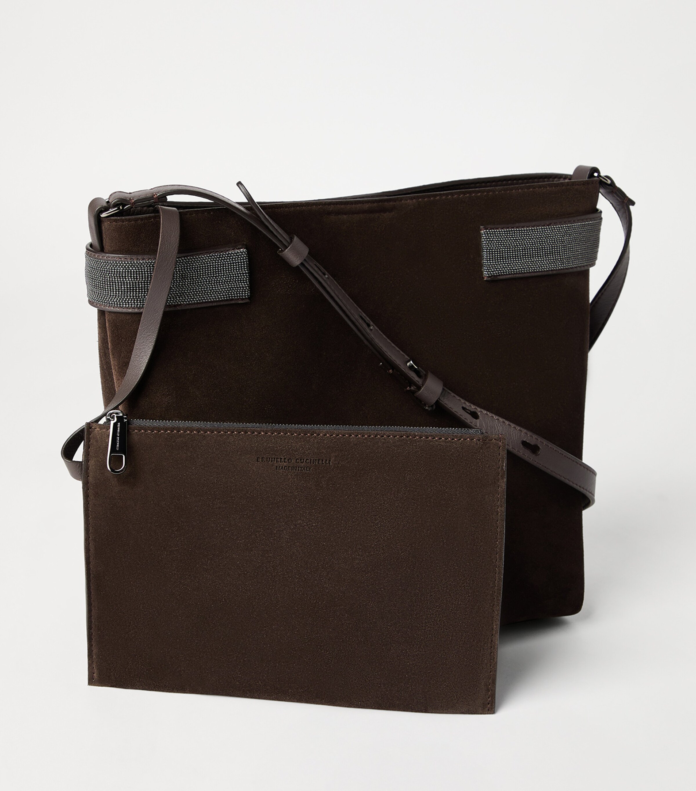 Suede Essence Shoulder Bag C7284 Image 5