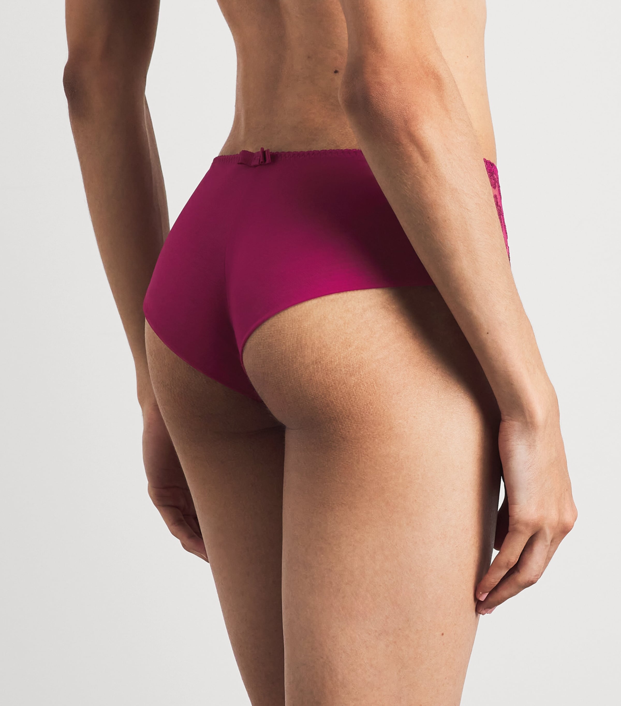 Simone Perele Womens Lace Passion Briefs Desire Pink Image 3
