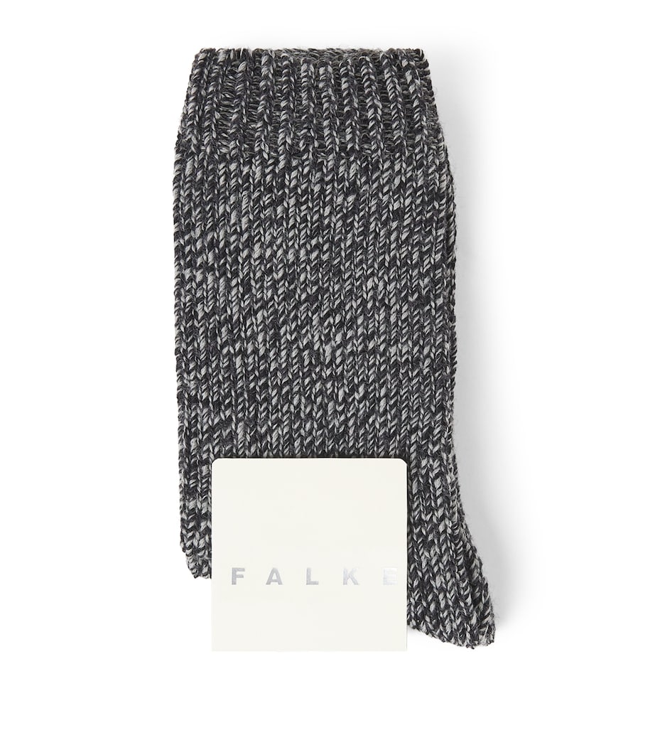 Marble Cloud Socks 3000 BLACK Image 1