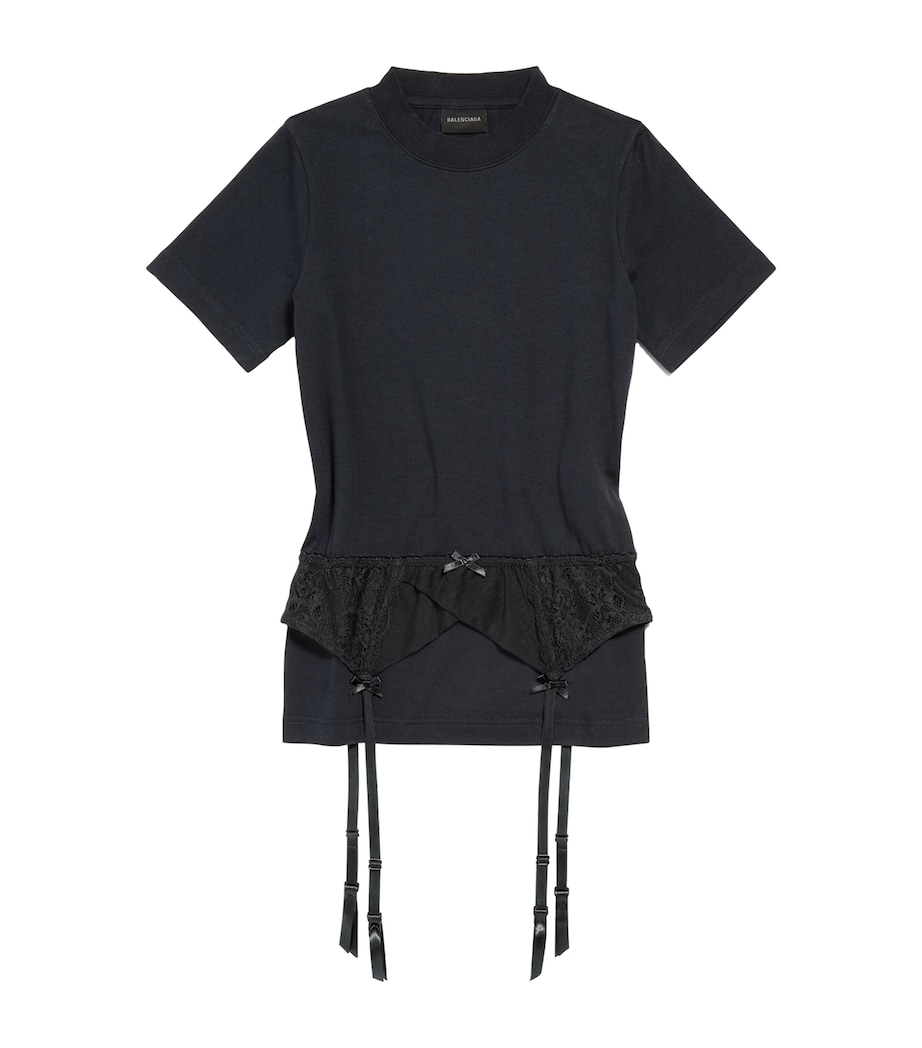 Stretch-Cotton Lingerie T-Shirt 1083 Image 1