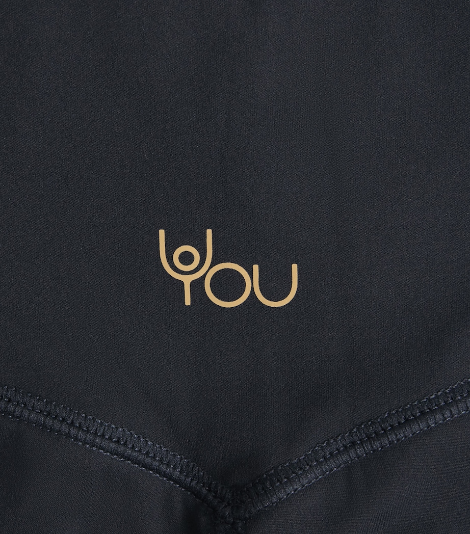 Y.O.U Womens Willoughby Full-Length Leggings Black Image 6