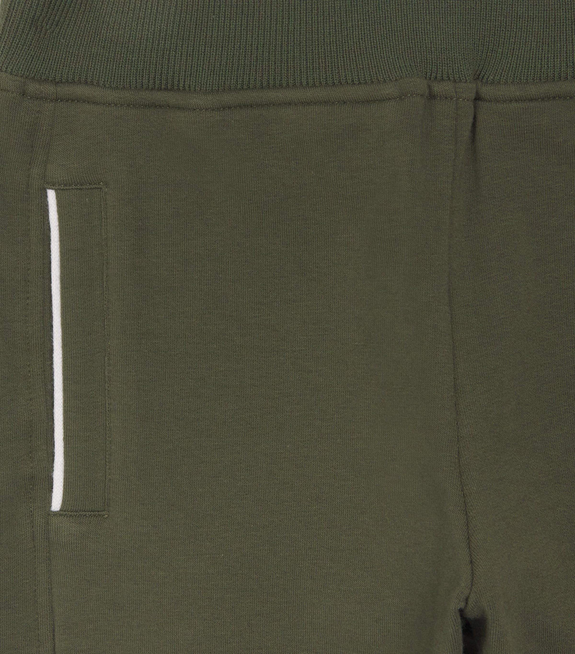 Stretch-Cotton Logo Sweatpants (4-16 Years) 3325DARK GREEN Image 3