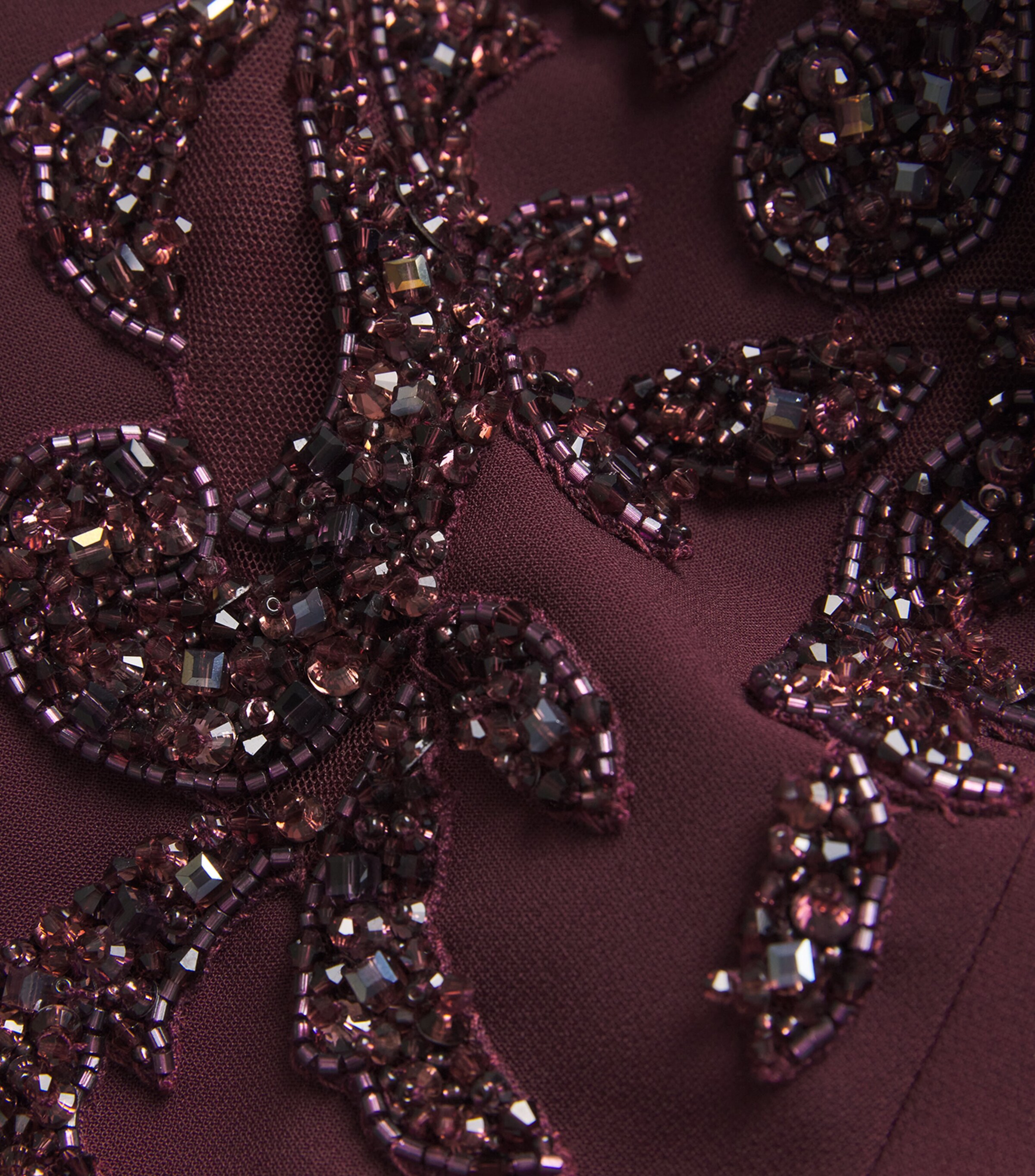 Embellished Night Flowering Gown 2103 CARDINAL Image 5