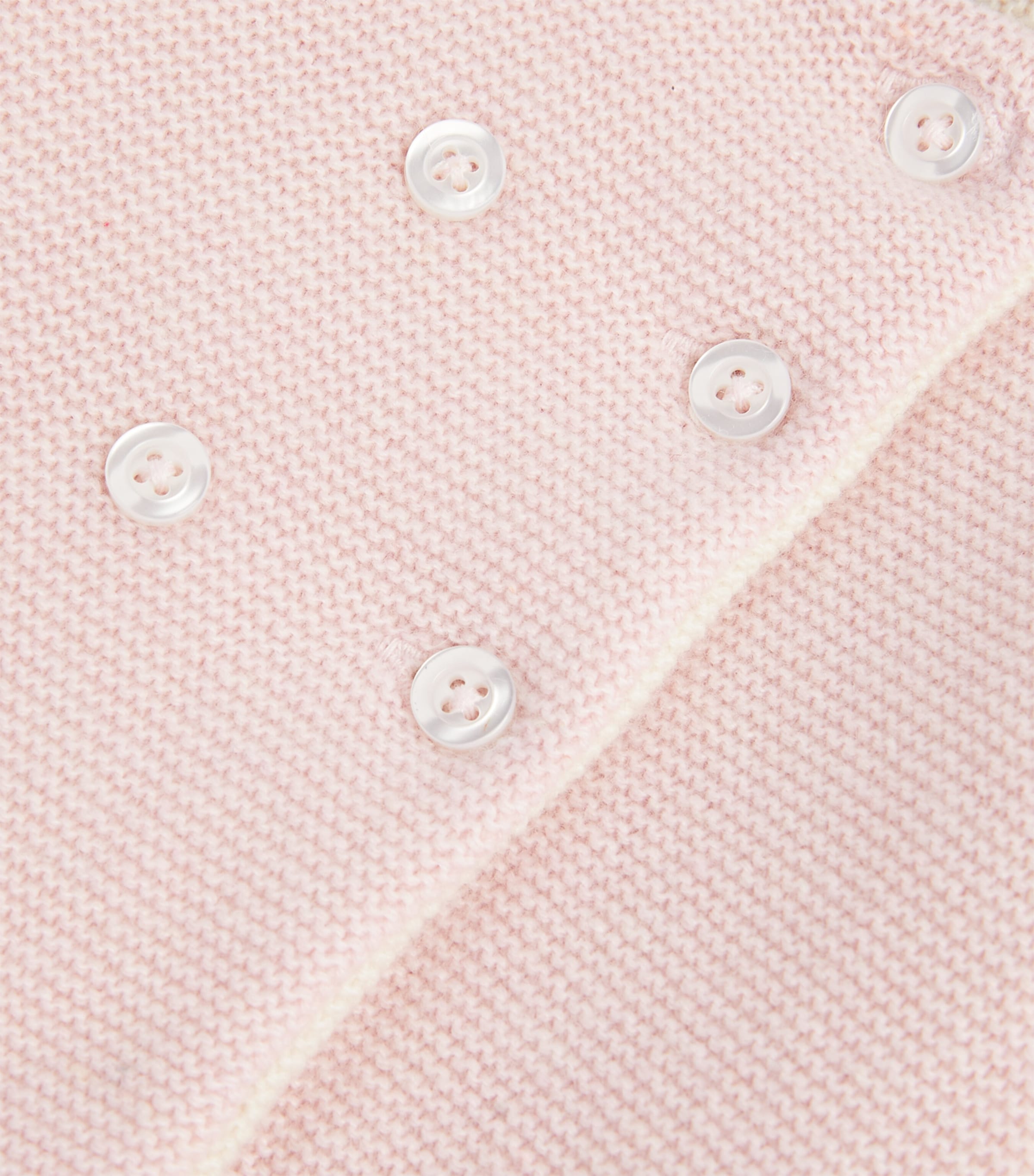 Teddy Coat (1-9 Months) PALE PINK Image 4