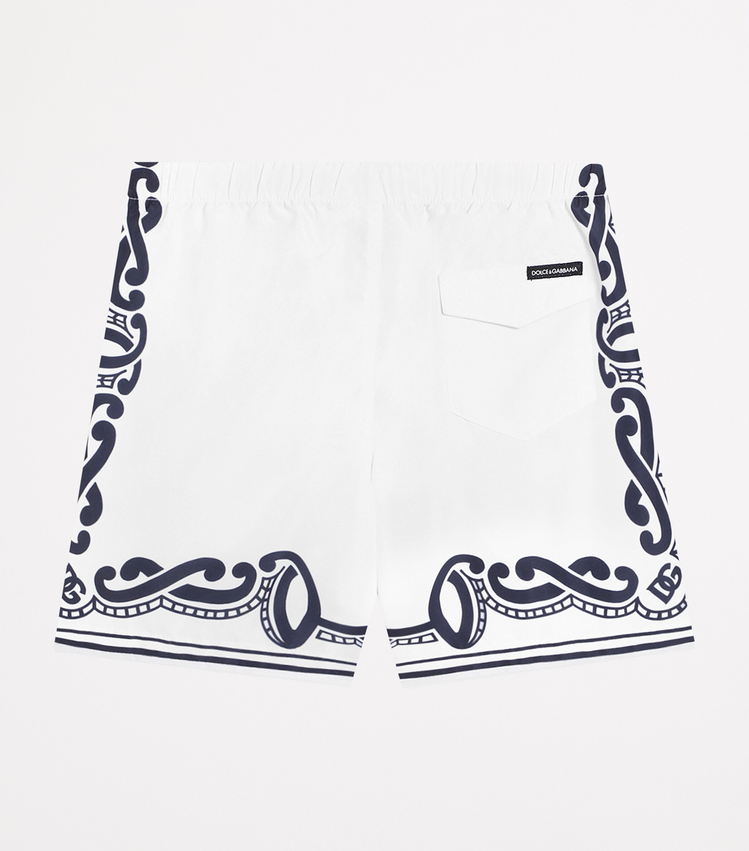 Bandana Print Swim Shorts (8-12+ Years) HA9RB-BANDANA BL Image 2