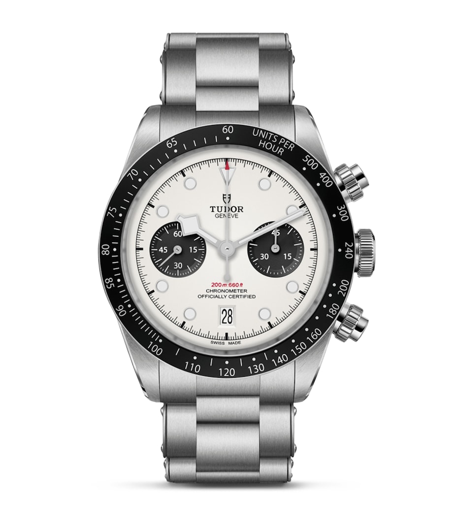 TUDOR Black Bay Chrono Stainless Steel Watch 41mm White Image 1