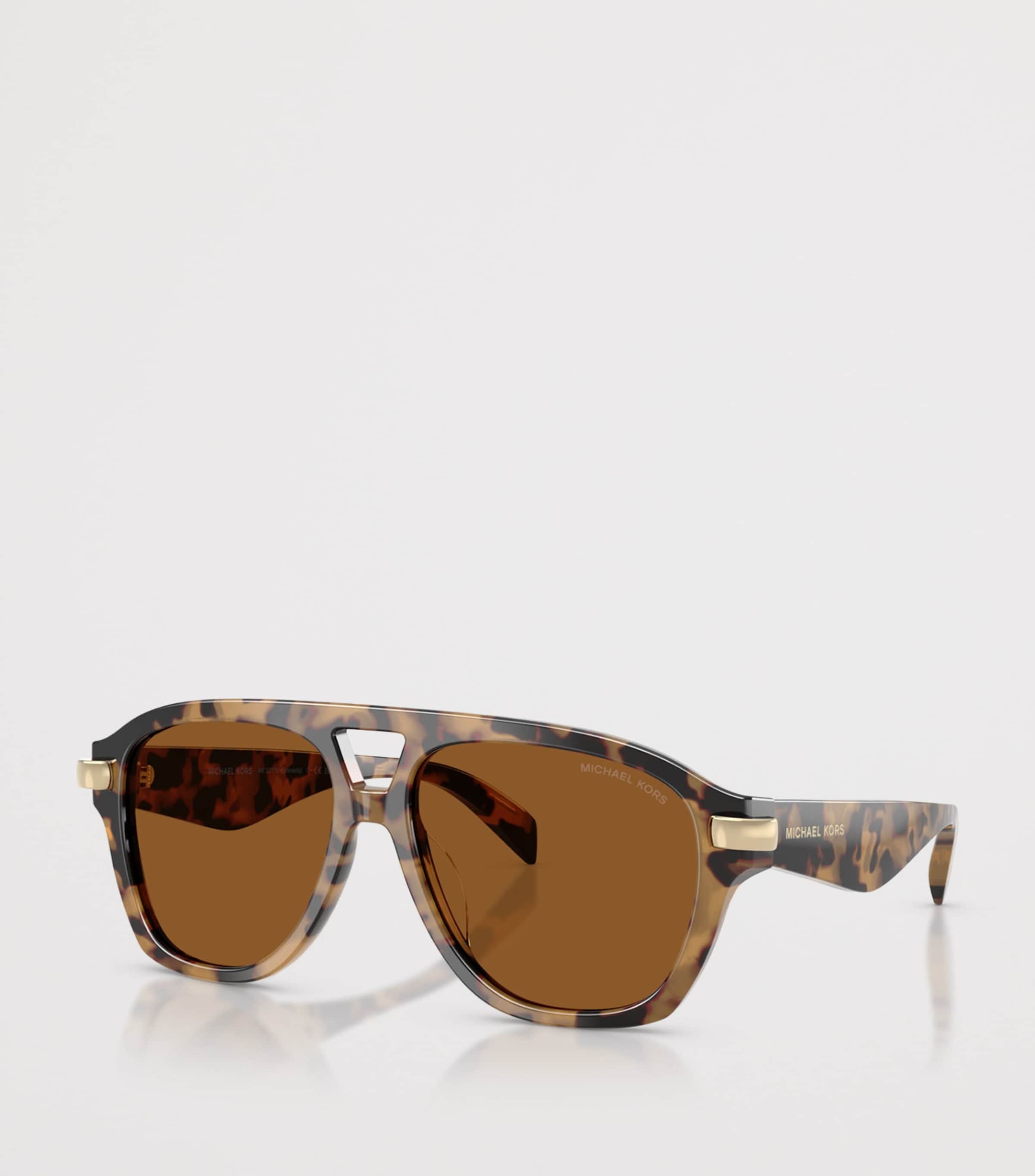 Michael Kors Grenada Pilot Sunglasses Brown Image 2