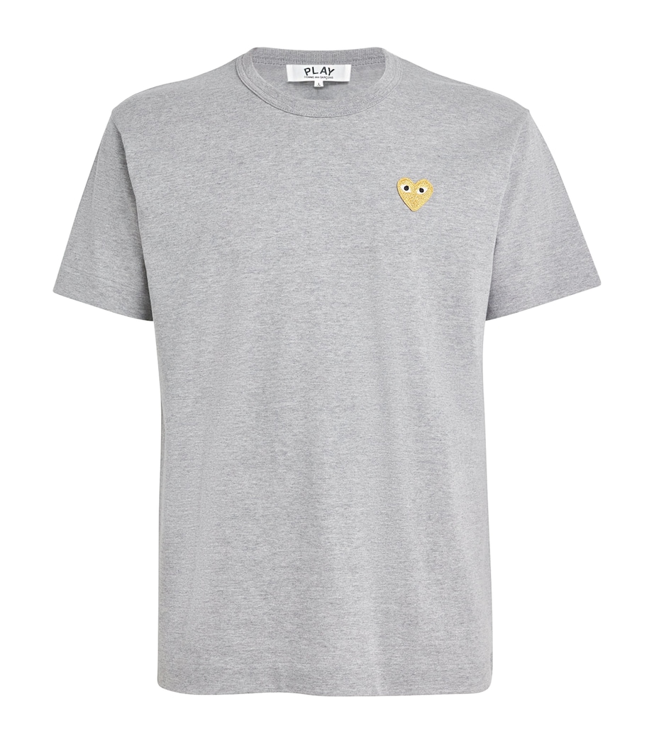 Heart Logo T-Shirt GREY Image 1