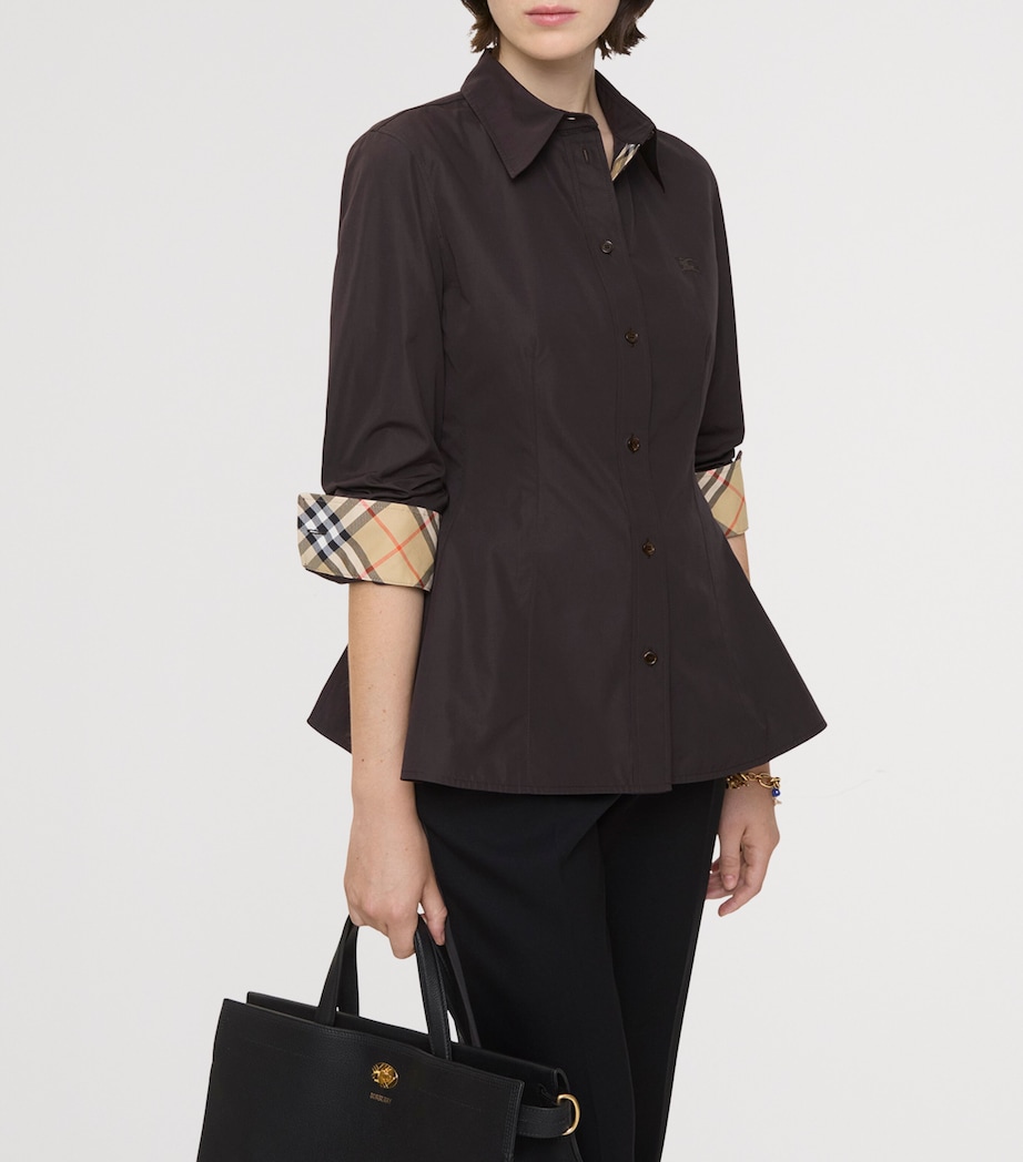 Cotton Slim-Fit Shirt BARK Image 2