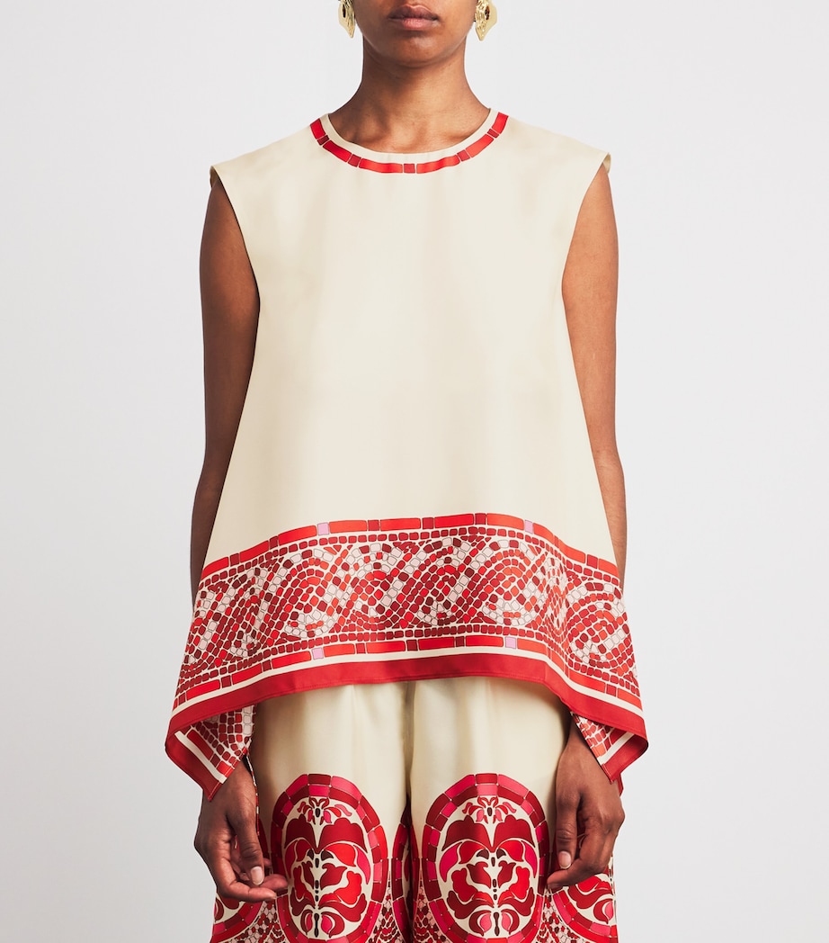 Silk San Carlo Tank Top RE01 COBRA PLACEE Image 3