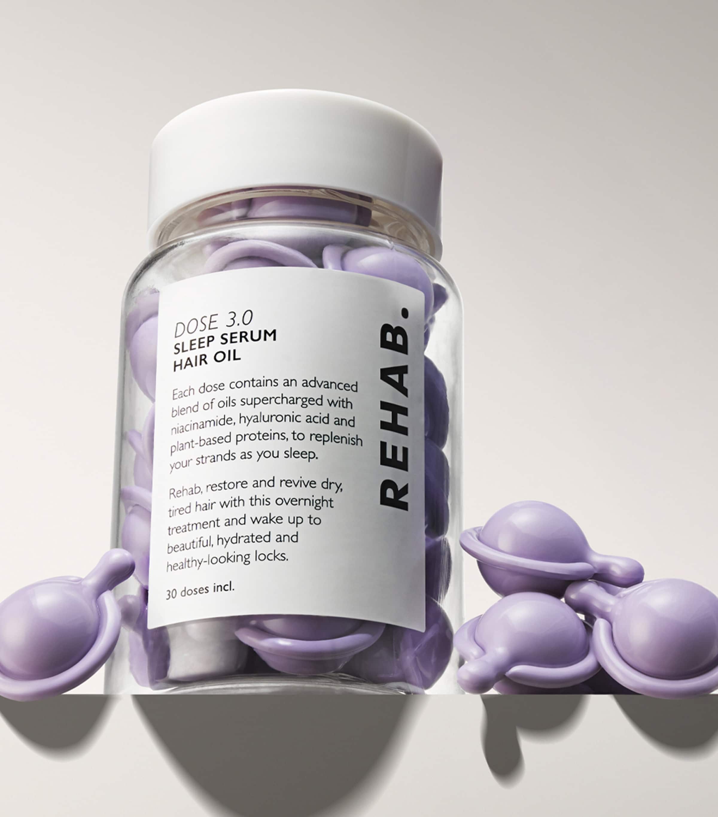 REHAB. Dose 3.0 Sleep Serum Hair Oil (30ml) Image 6