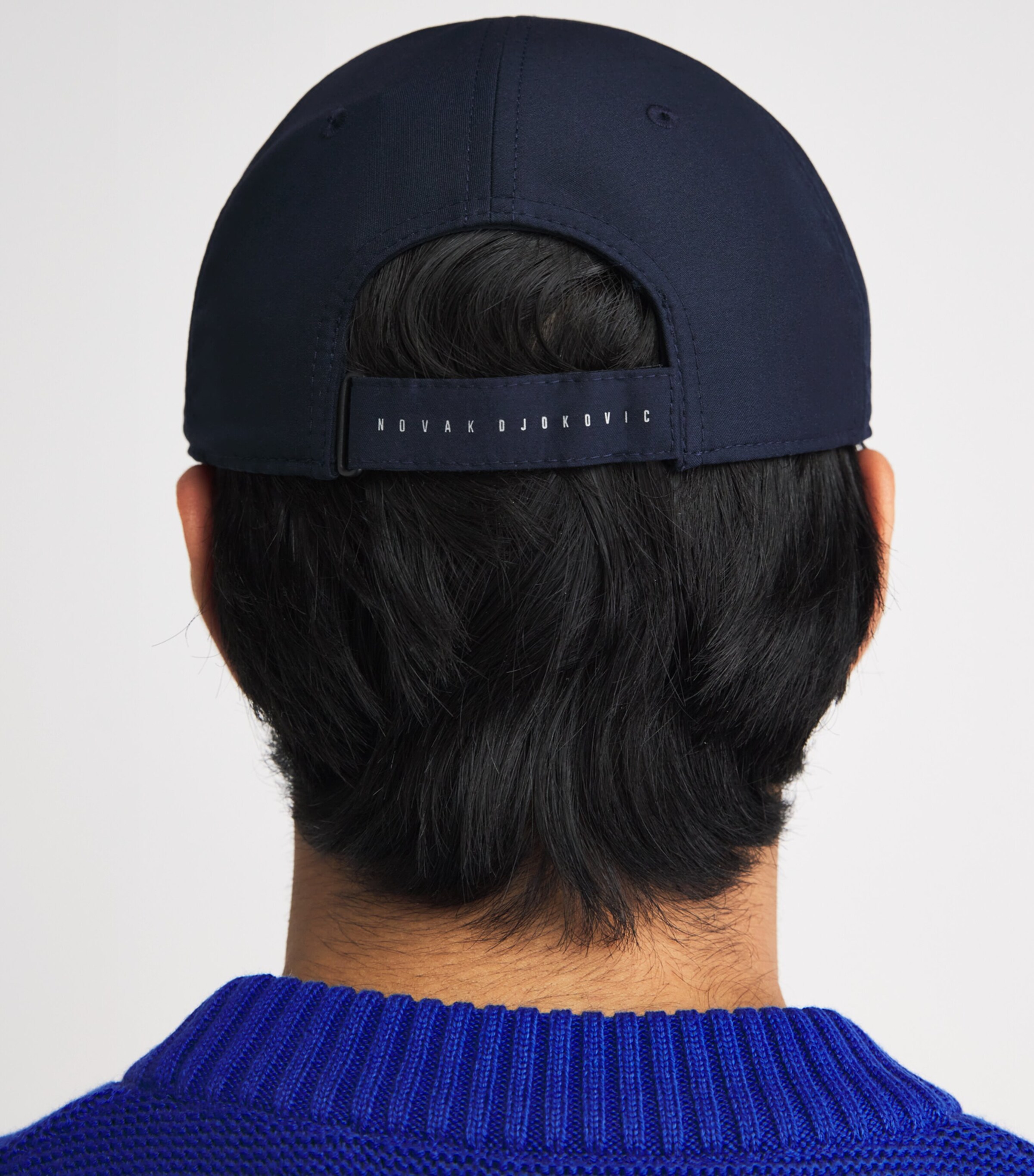 Lacoste x Novak Djokovic Logo Cap Navy Blue Image 2
