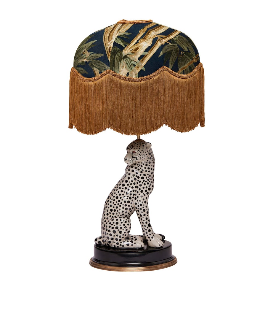 House Of Hackney Porcelain Cheetah Lamp Base White Image 5