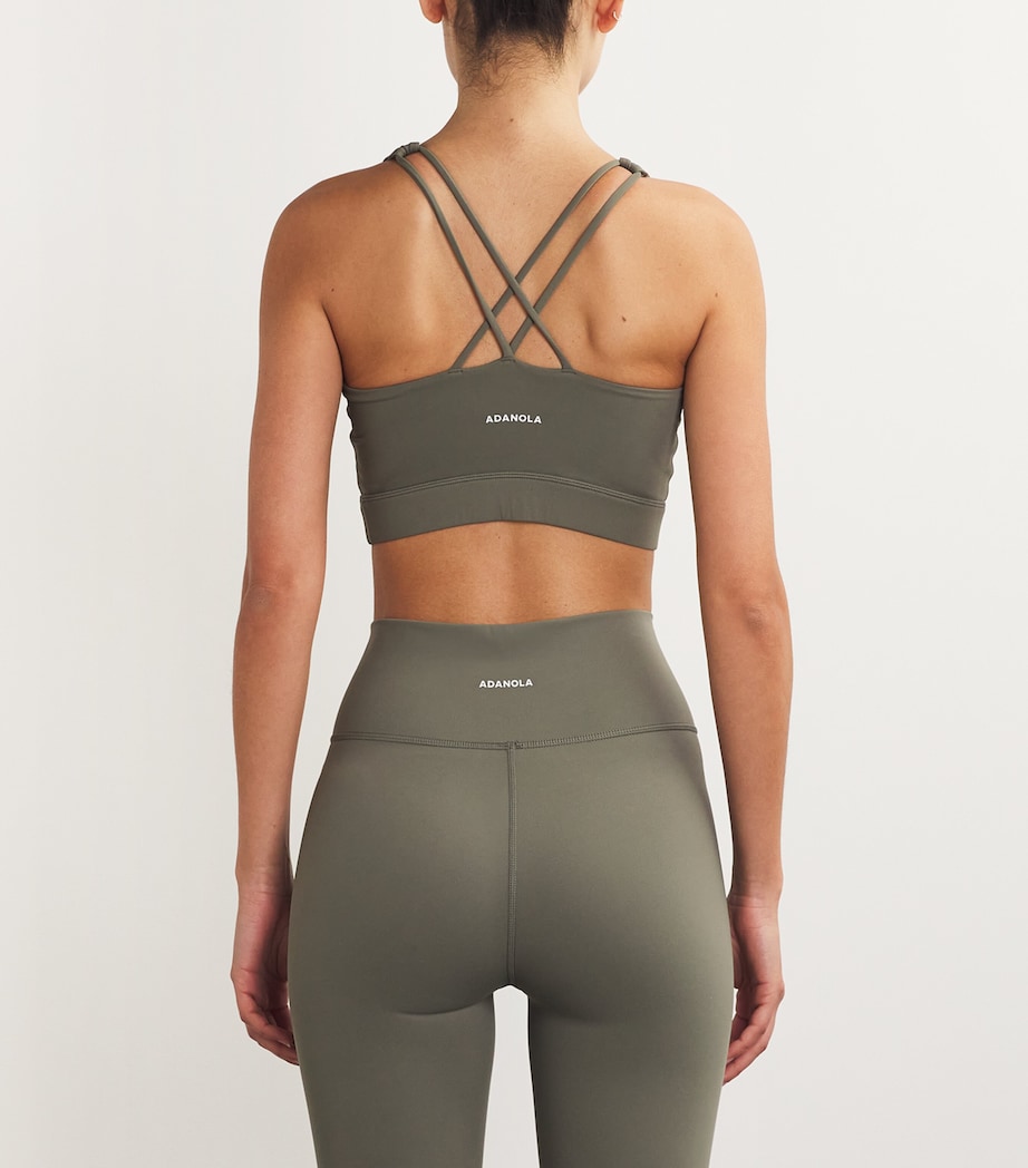 Ultimate Cross-Back Bra OLIVE GREEN Image 4