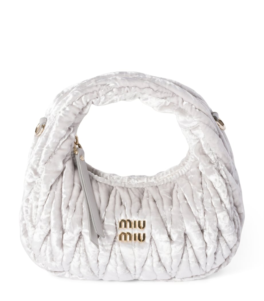 Mini Velvet Wander Top-Handle Bag F073X Image 1