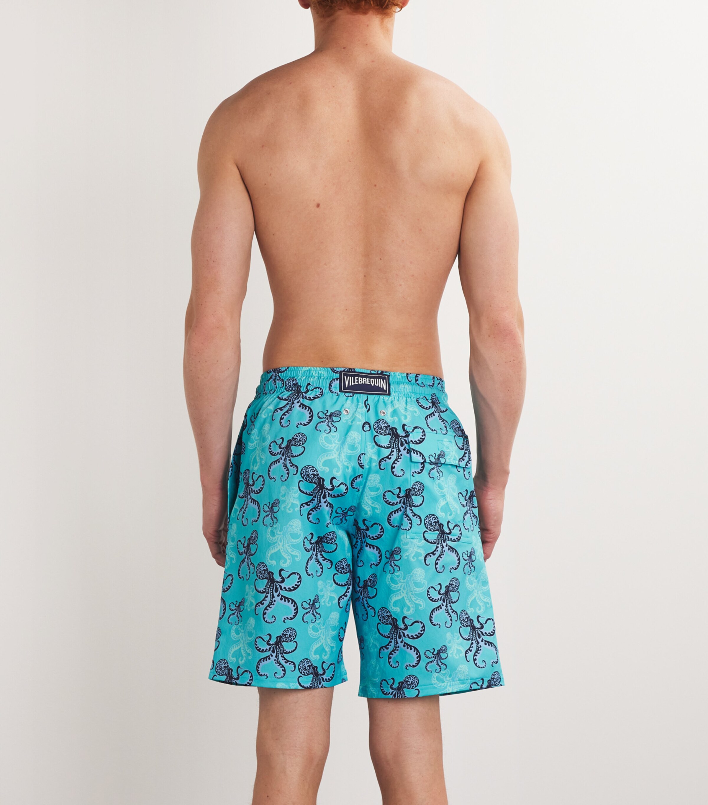 Vilebrequin Blue Octopus Print Okorise Swim Shorts Harrods US