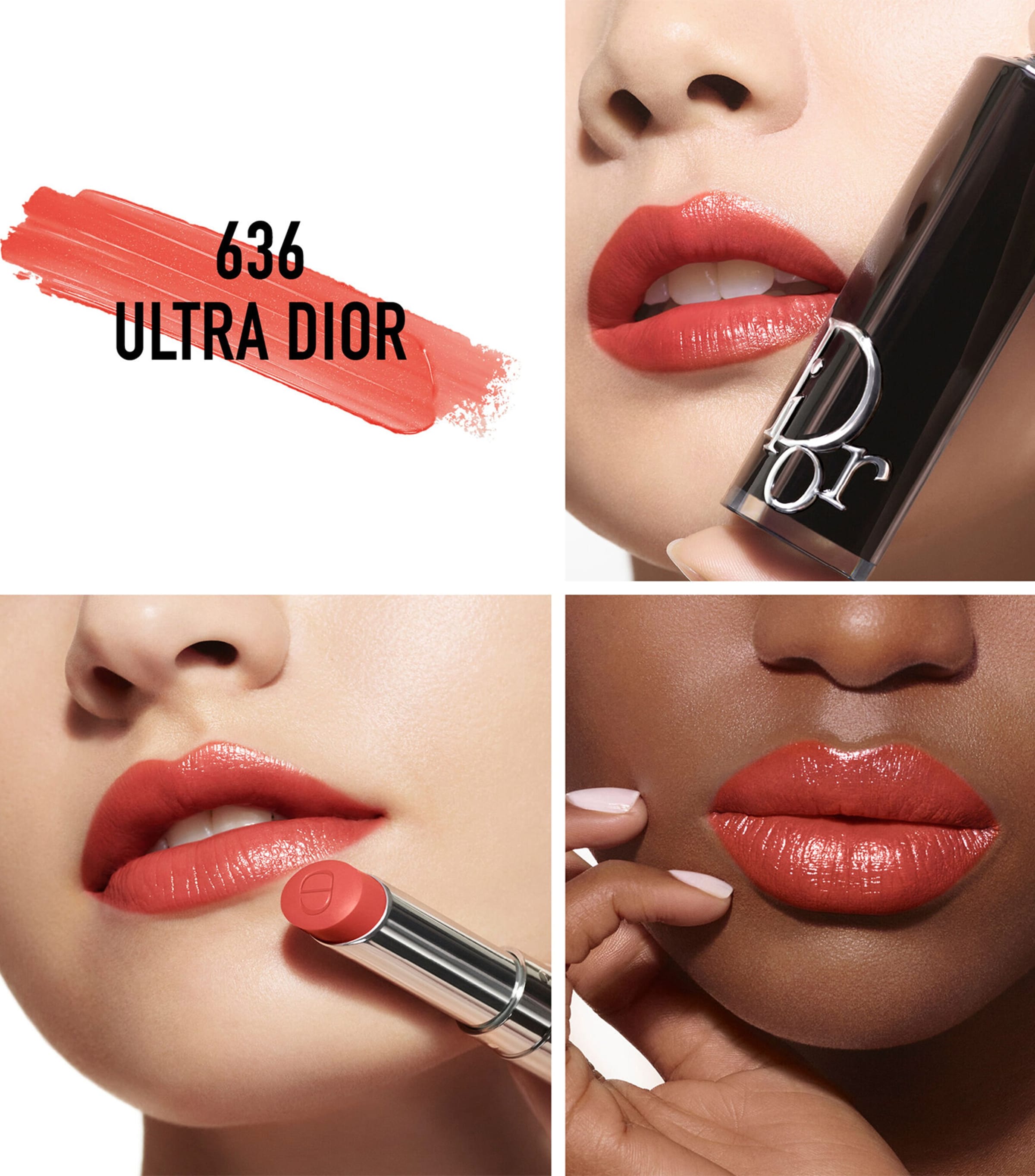 Dior Addict Shine Lipstick 636 ULTRA DIOR Image 2