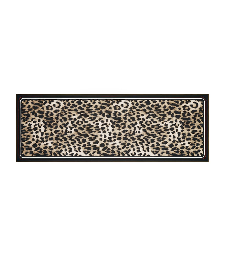 Givenchy Silk Chiffon Leopard Print Scarf Image 1