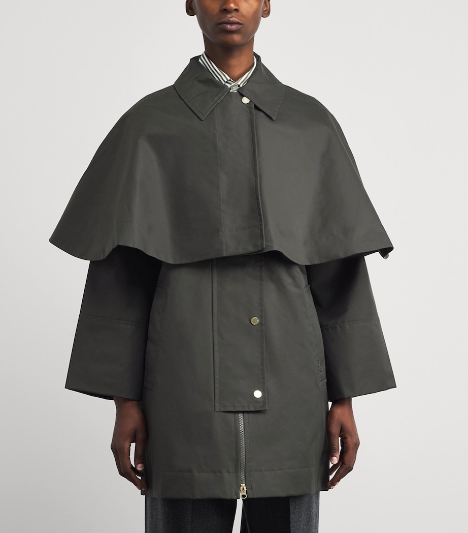 Fia Showerproof Jacket SAGE/ANCIENT POPLAR Image 3