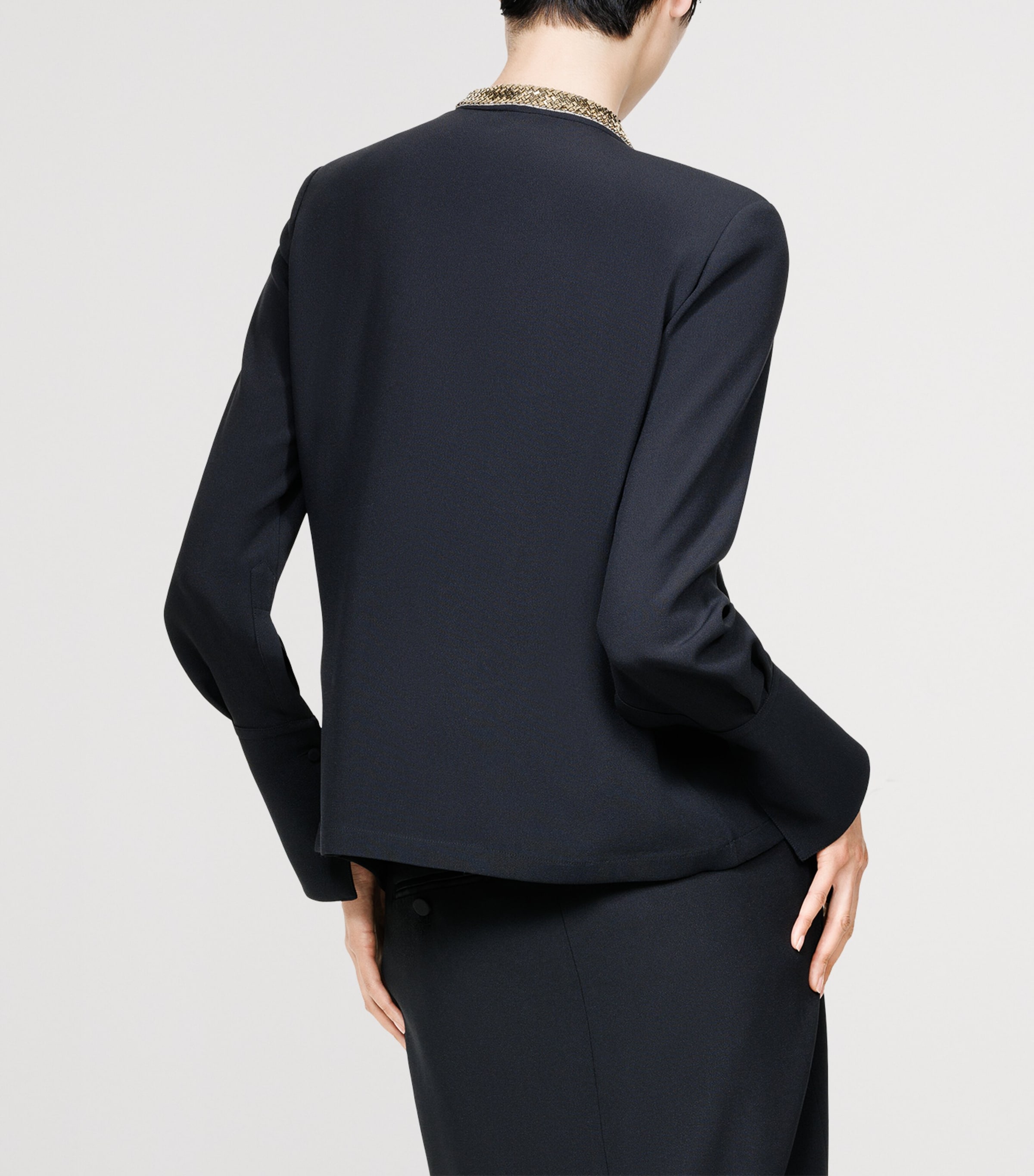 TOM FORD Womens Embellished Blouse Nya Image 4