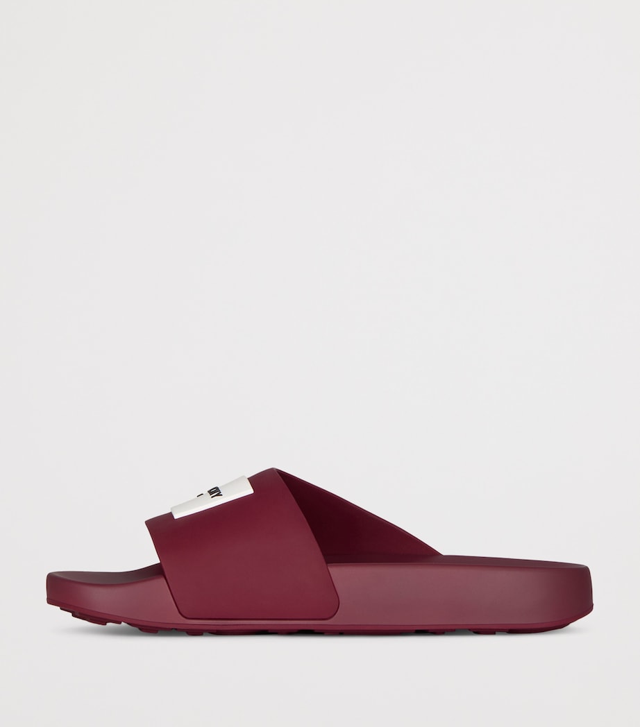 Givenchy Logo Slides Red Cherry Image 3