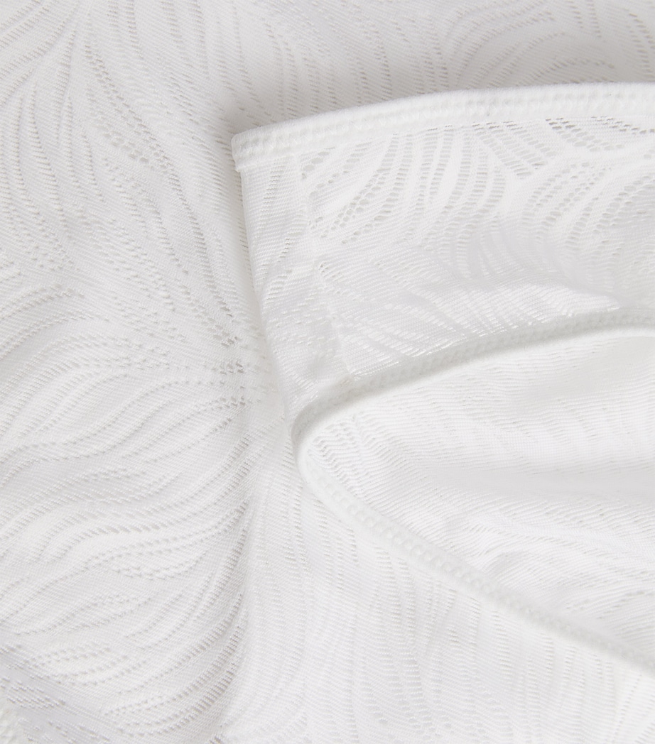 Sheer Marquisette Briefs WHITE Image 4