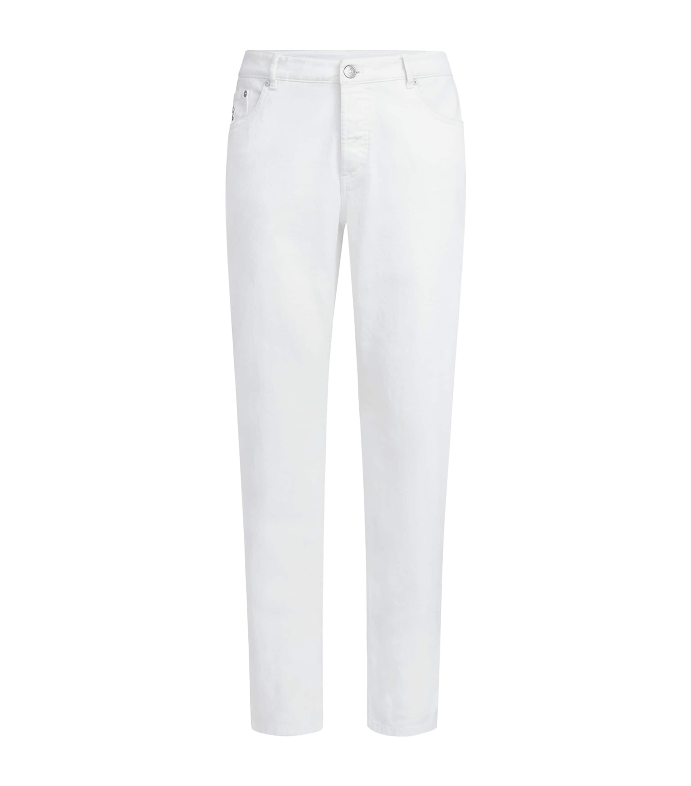 Brunello Cucinelli Mens Comfort Denim Straight Jeans Image 1